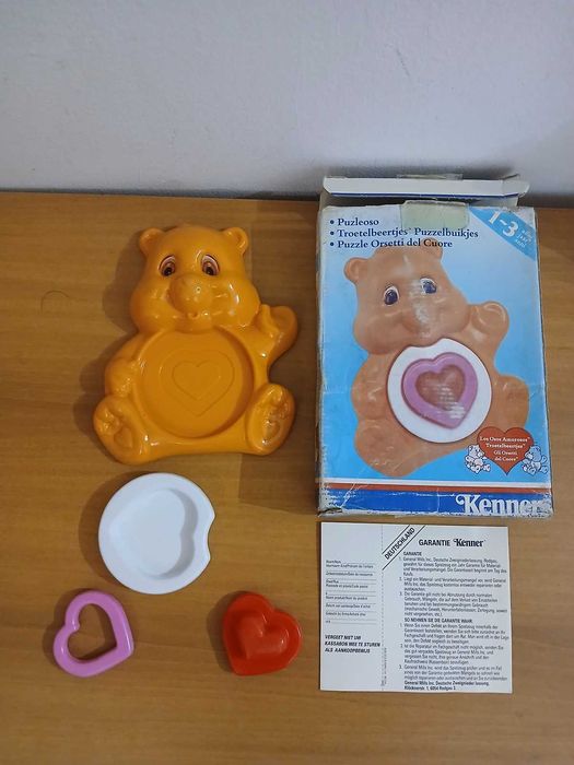 Care bears tummy puzzlers Kenner 1-3 anos 1984