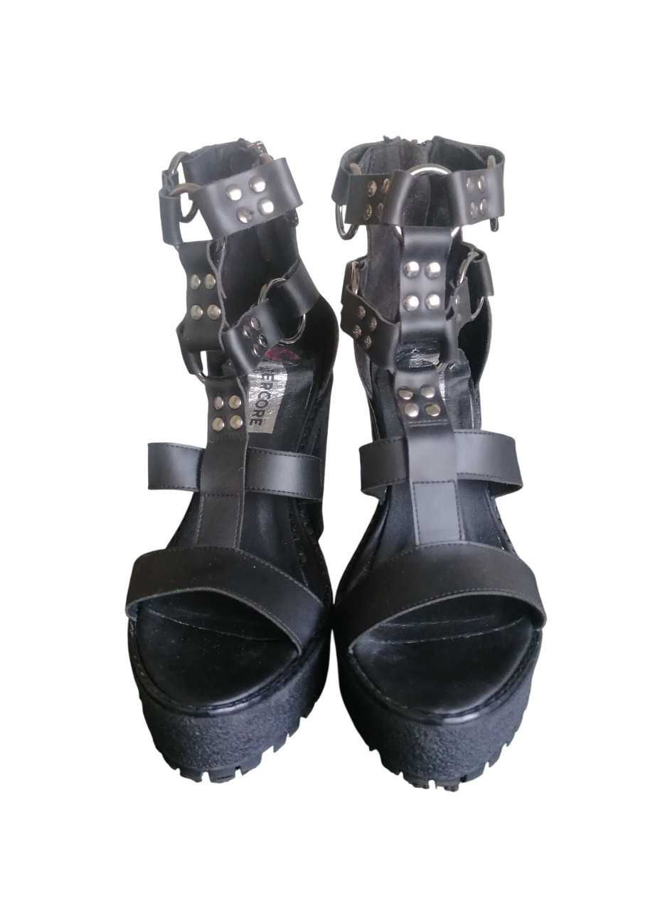 Sandały ALTERCORE goth platforma killstar alternative dollskill