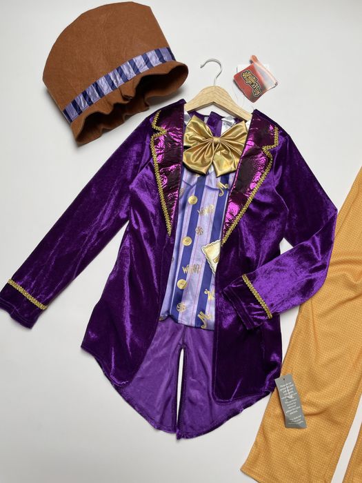 134 140 George 135 Willy Wonka fabryka czekolady kostium przebranie