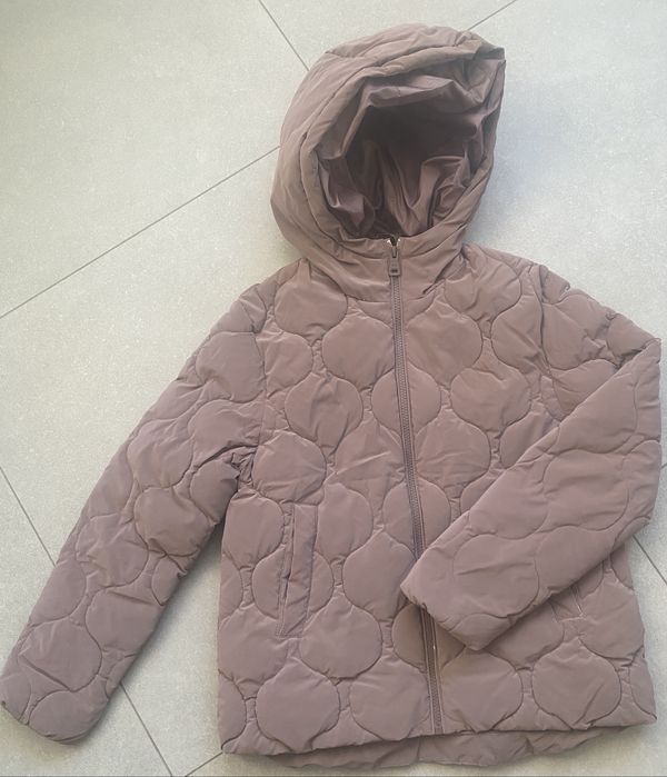 Теплая куртка zara  для девочки 11-12 лет