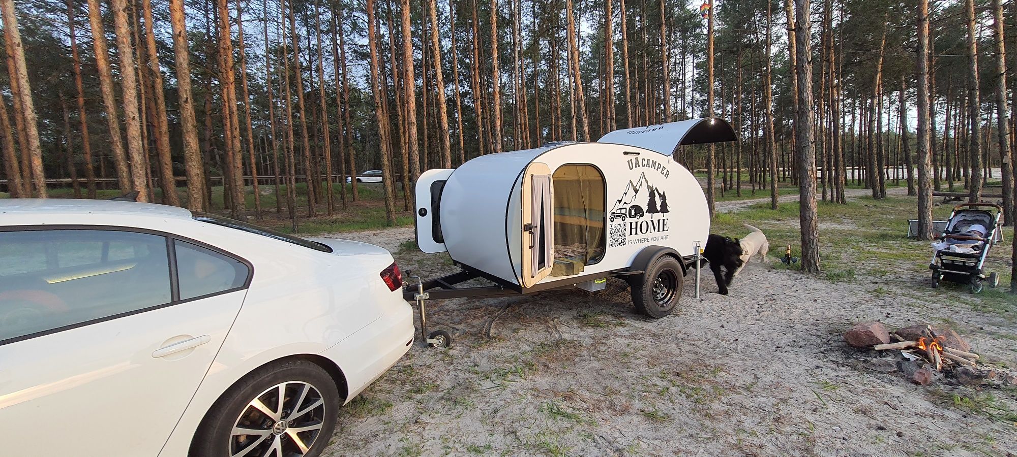 Кемпер Трейлер дом на колёсах прицеп капля teardrop camper teardrop tr