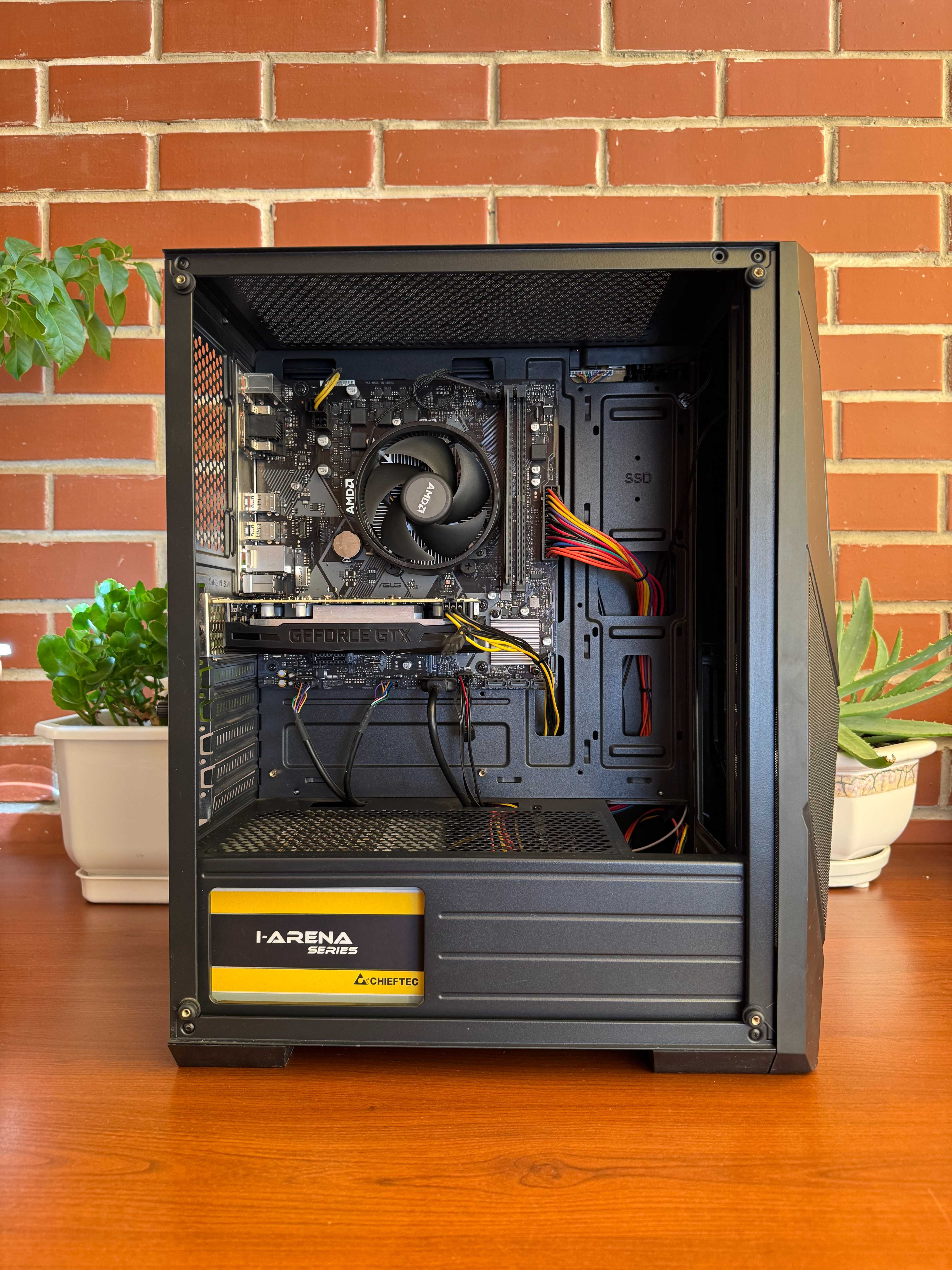 Комп'ютер AMD Ryzen 5 2600, NVIDIA GeForce GTX 1650, DDR4 8GB, SSD 1TB