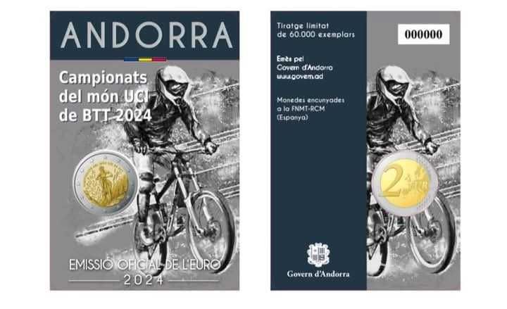 Moedas Andorra 2024 2€