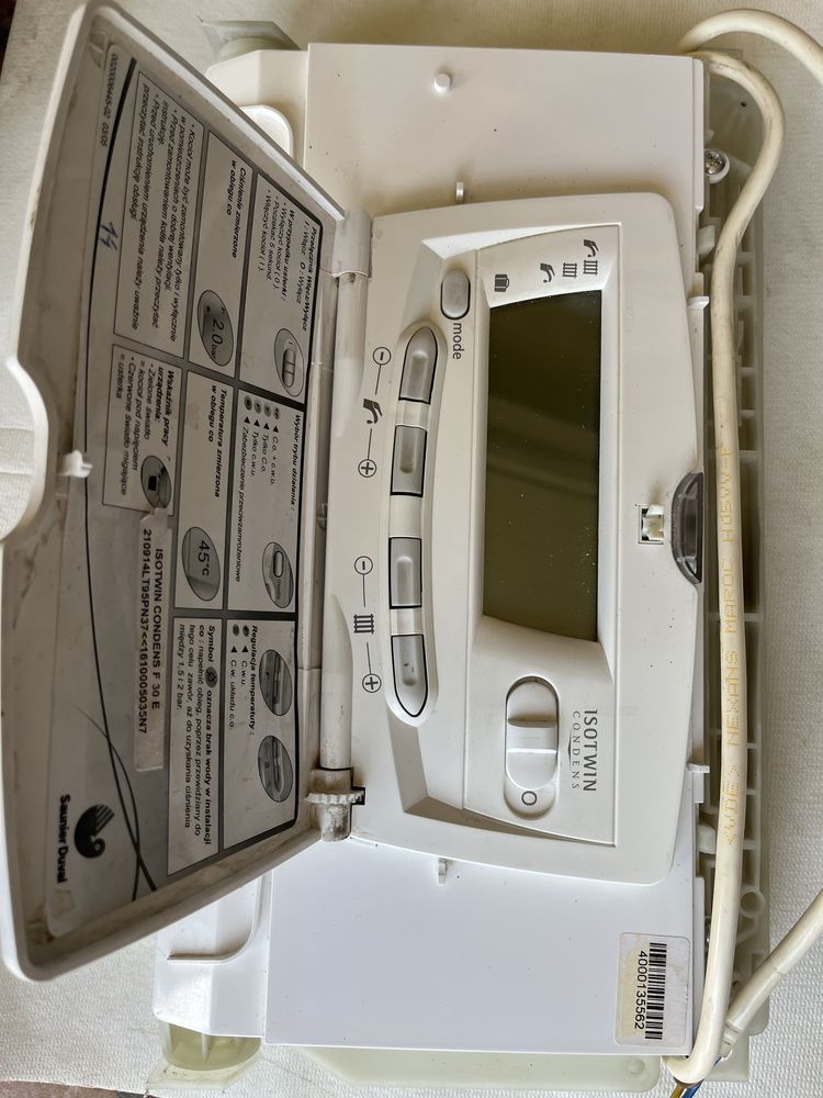 Programator exa control 7 i czesci do isotwin condens F30 E