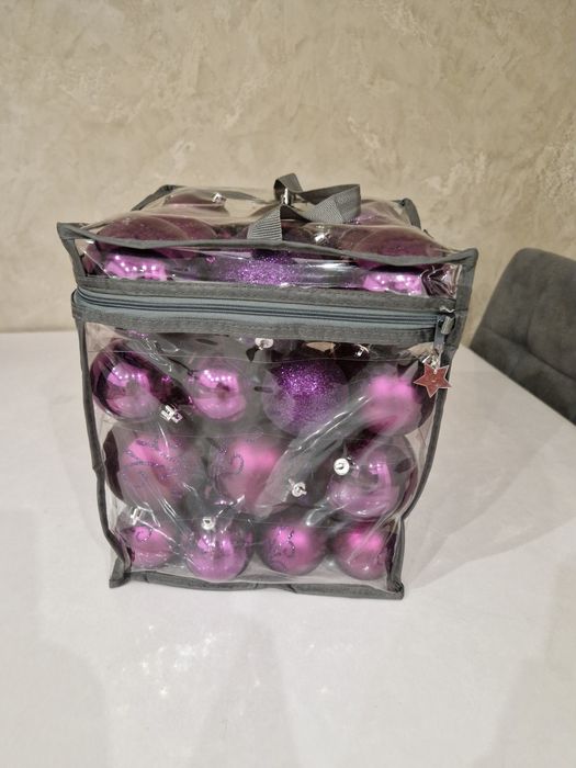 Набір ялинкових кульок, 50 штук