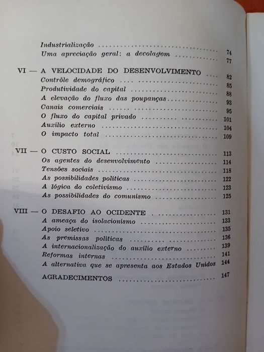 A Luta pelo desenvolvimento