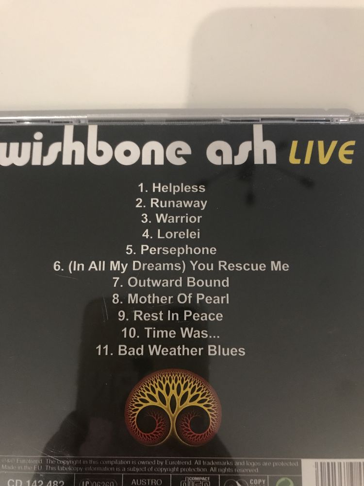 Wishbone Ash Live plyta CD