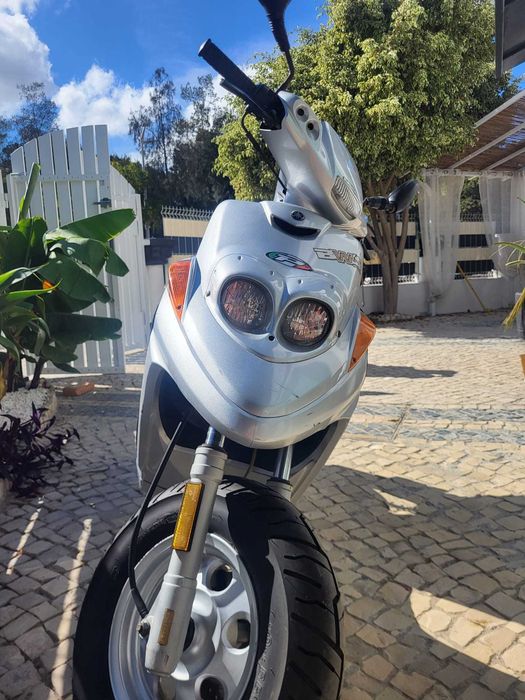 Yamaha BWS NG 2002 Afinacao com Polini e escape de ressonancia