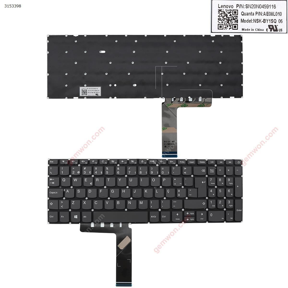 Teclado em Português para  Lenovo Ideapad 320-15ABR 320-15IAP 320-15AS