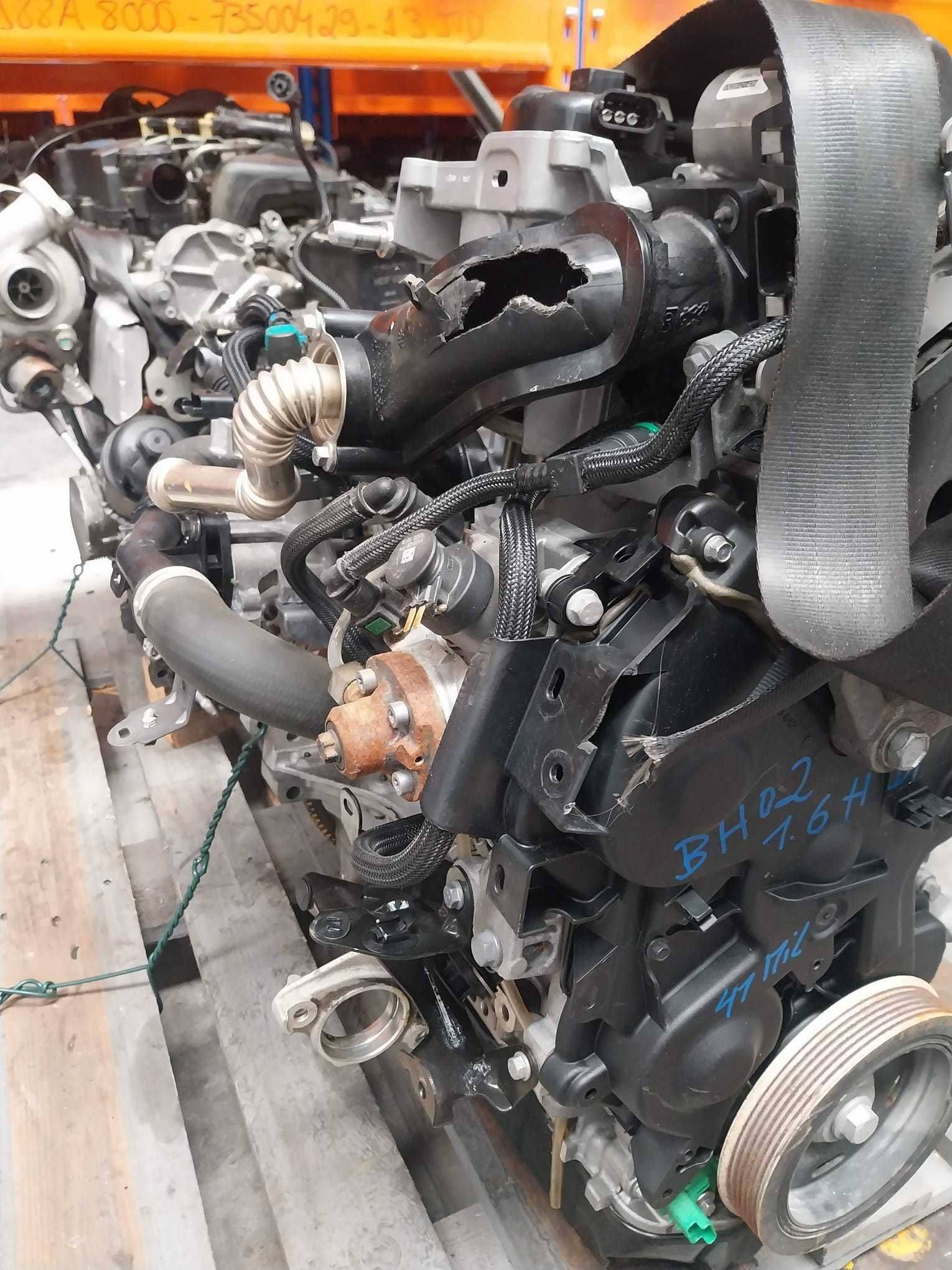 Motor Peugeot / Citroen 1.6 Hdi fe 2014 com 41.000km com a ref BH02