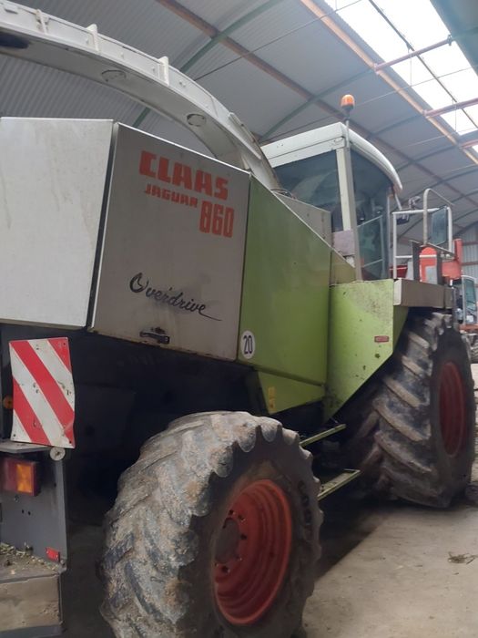 Claas jaguar 860 overdrive