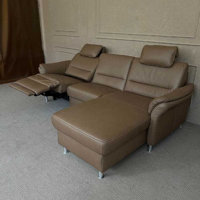 Шкіряний диван реклайнер Німеччина