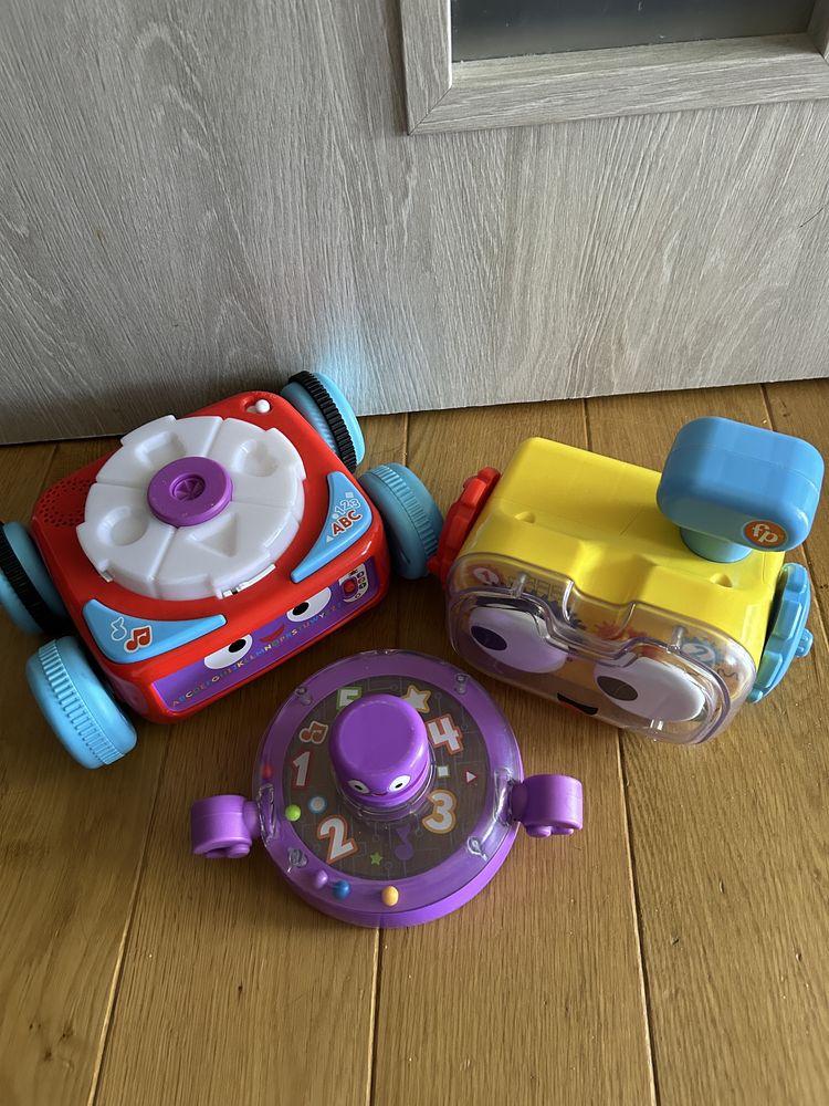 Fisher-Price, Robot 4w1, zabawka interaktywna