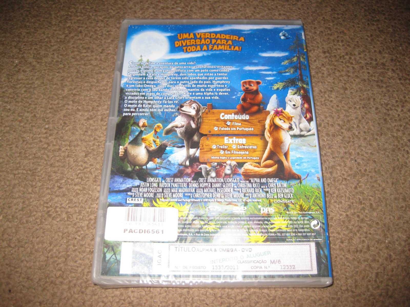 DVD "Alpha & Omega" Selado!