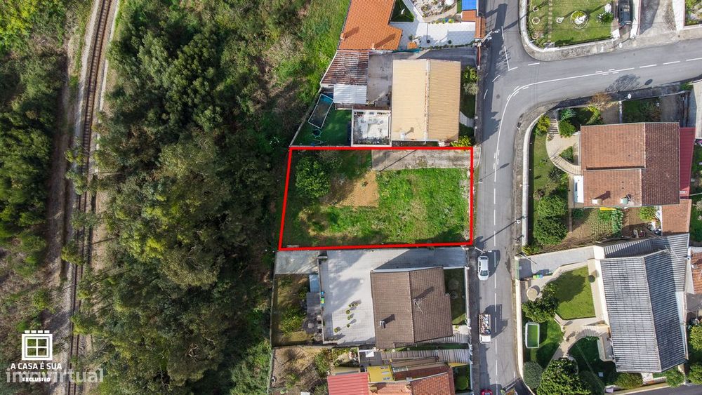 Terreno c/ 530 m2, projeto aprovado em Sanfins, S.M. Feira - Exclusivo