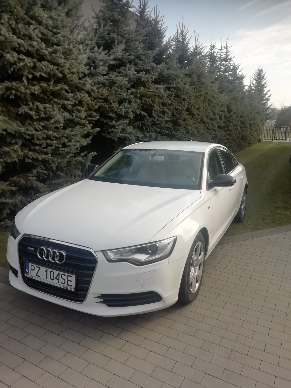 Audi a6 2013 diesel biała strzała