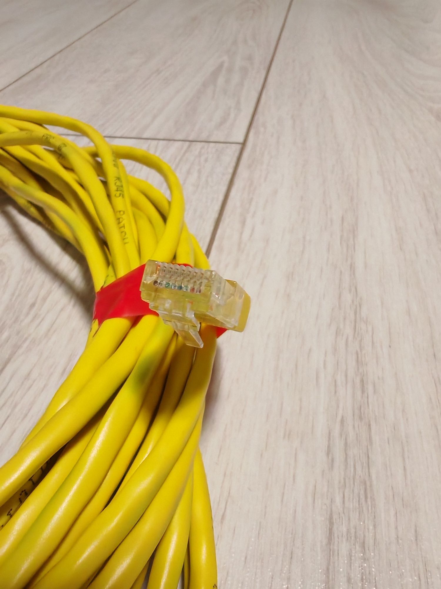 Kabel sieciowy 15m Patchcord RJ45 UTP kat 5e