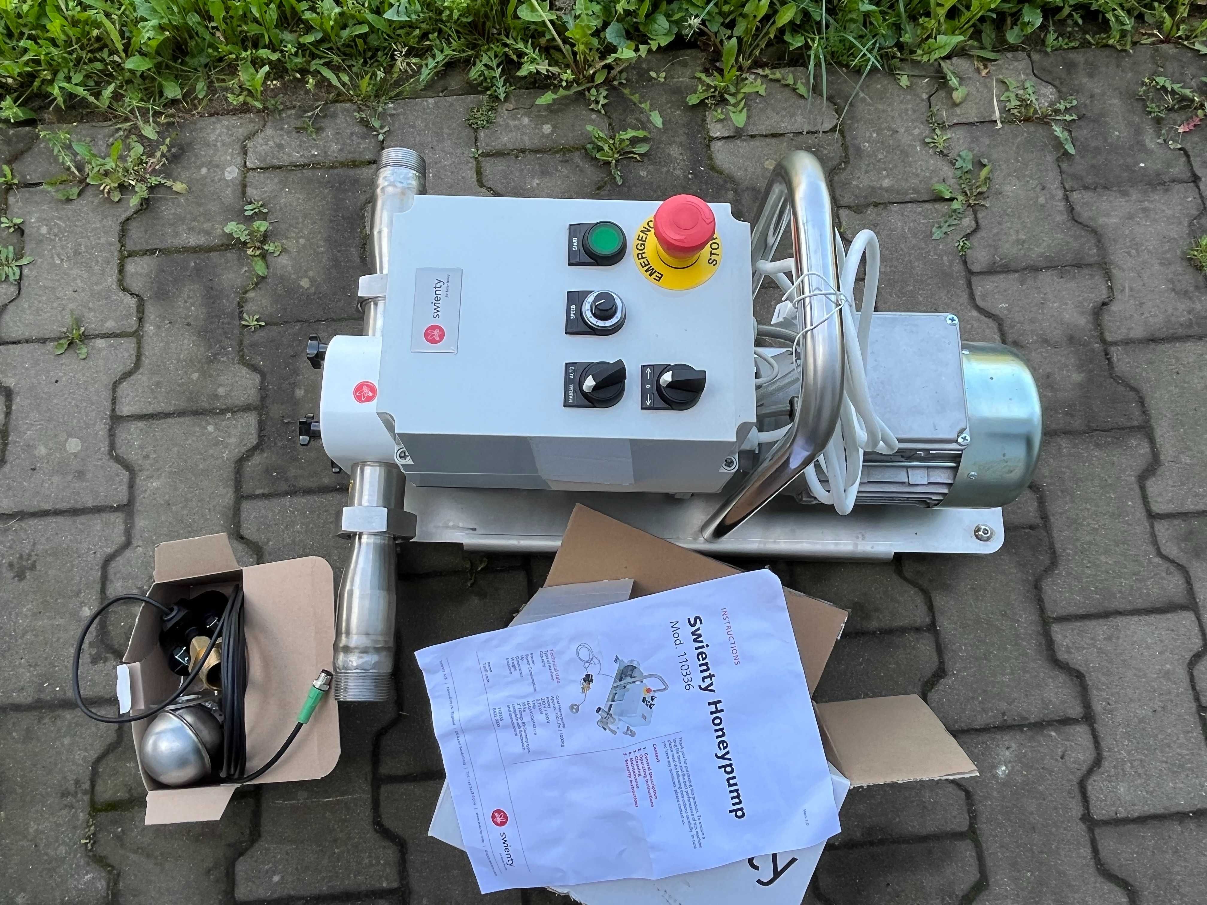Pompa do miodu SWIENTY 230V zębata