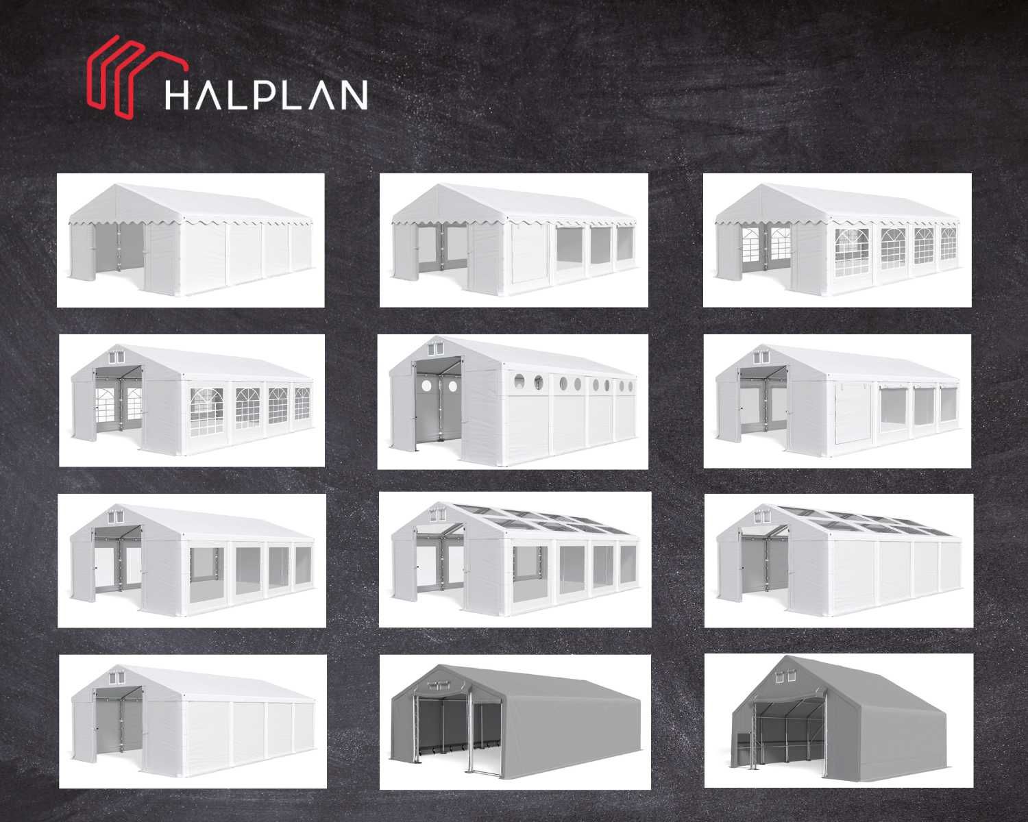 6x10x3m Hala magazynowa namiot przemysłowy handlowy całoroczna MSD W