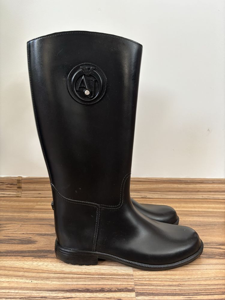 Kalosze / oficerki Armani Oryginal r.38 czarne