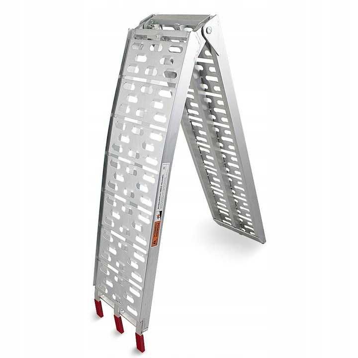 RAMPA UNIWERSALNA składana aluminiowa pojedyncza do  340 kg - 2,2 m