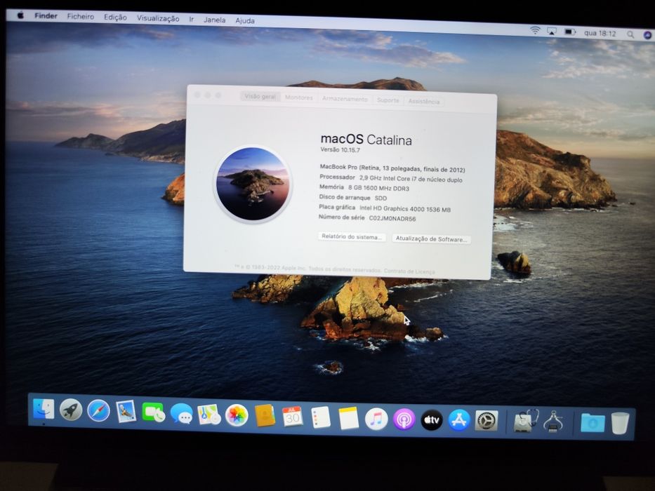 Macbook Pro i7  Retina 13"