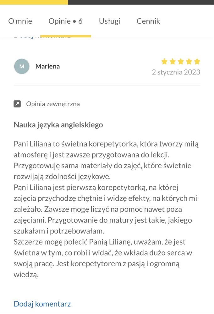 Nauczanie jezyka niemieckiego i angielskiego zapisy przez caly rok !