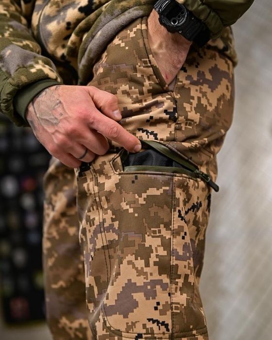 Зимовий тактичний костюм NEPTUN 5в1 піксель/военный комплект одежды