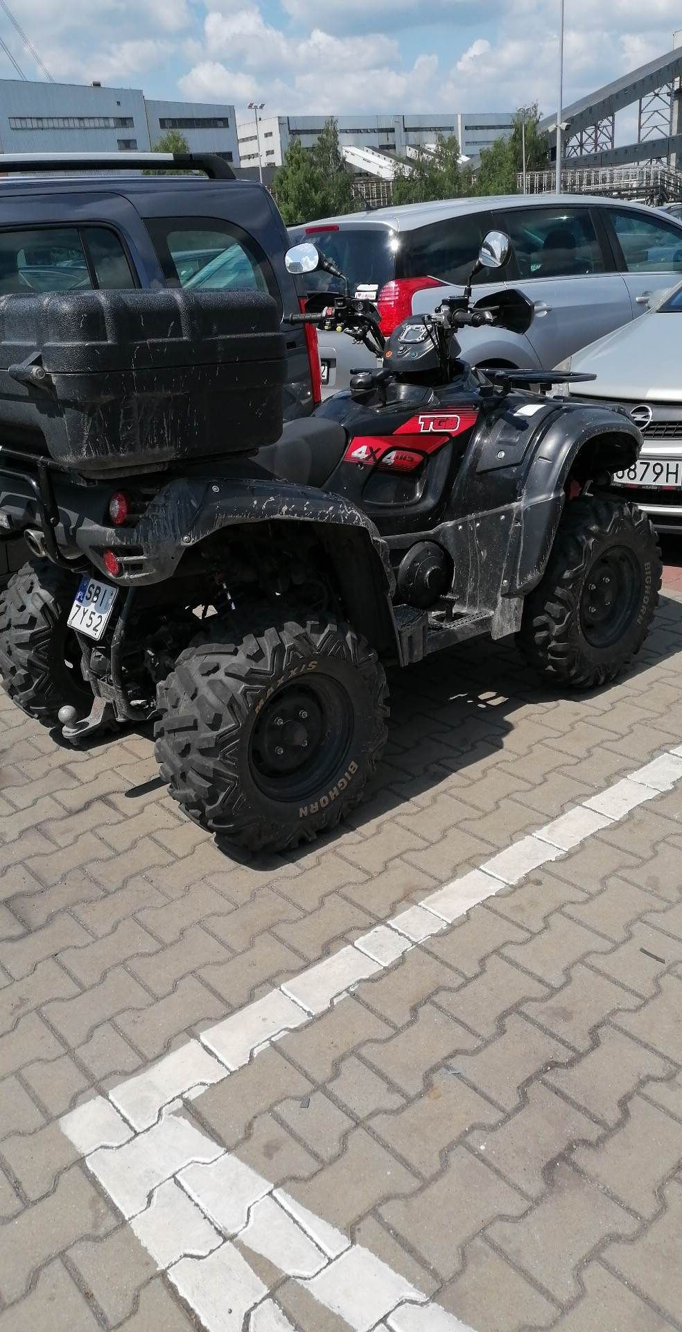 TGB Blade 550 EFI 4x4 IRS Zarejestrowany na 2 osoby.