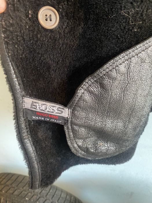 Дубленка натуральна Италия 54 р. HUGO BOSS