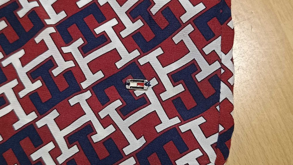 Damska koszula z monogramem TOMMY HILFIGER r.S stan idealny