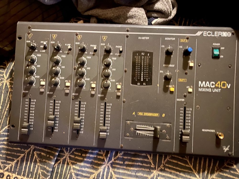 Mesa de mistura Ecler MAC40V