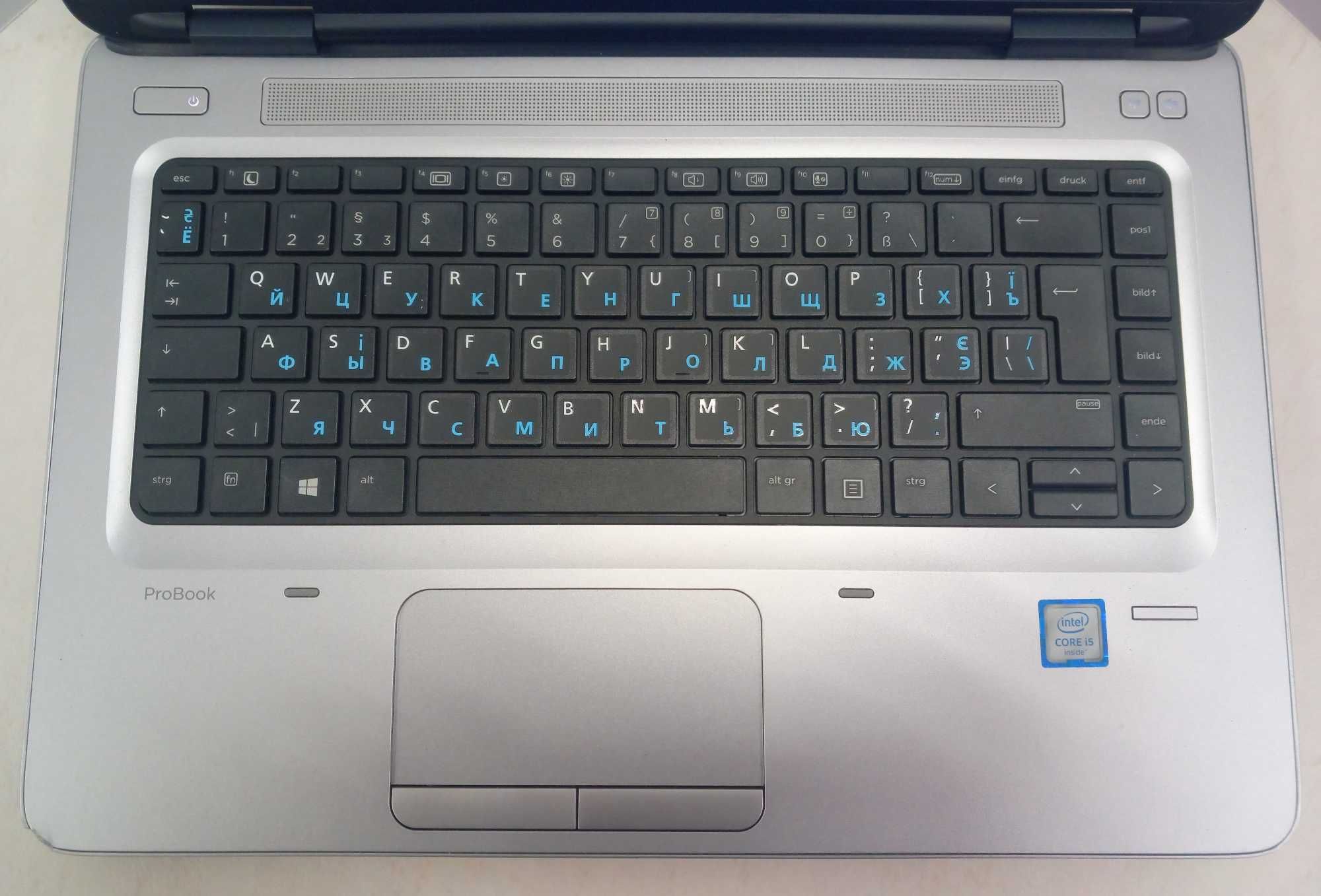 Ноутбук HP 640 G2-intel core i5-6300 екран Full HD