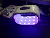 Nowa lampa UV do paznokci, żywicy – dwustronna, z wyświetlaczem LED