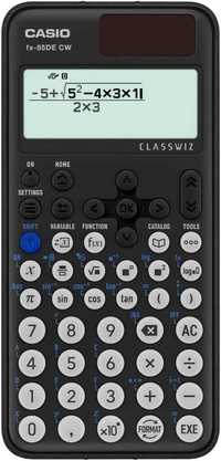 Casio Fx-85DE CW, Kalkulator Techniczny, Naukowy Czarny 17,3x7,7x1,6cm