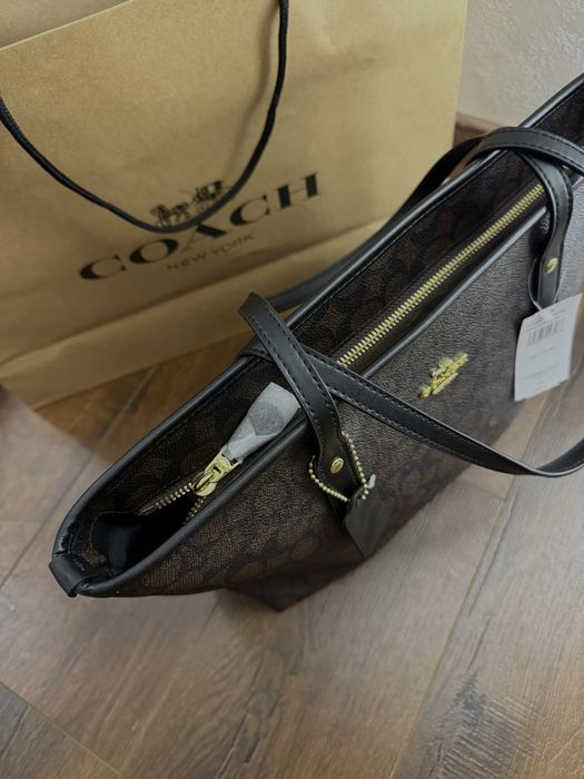 Сумка шопер Coach tote bag оригінал !