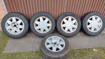 Alufelgi z oponami Toyo Proxes i Starfire 14 cali VW Audi do klasyka