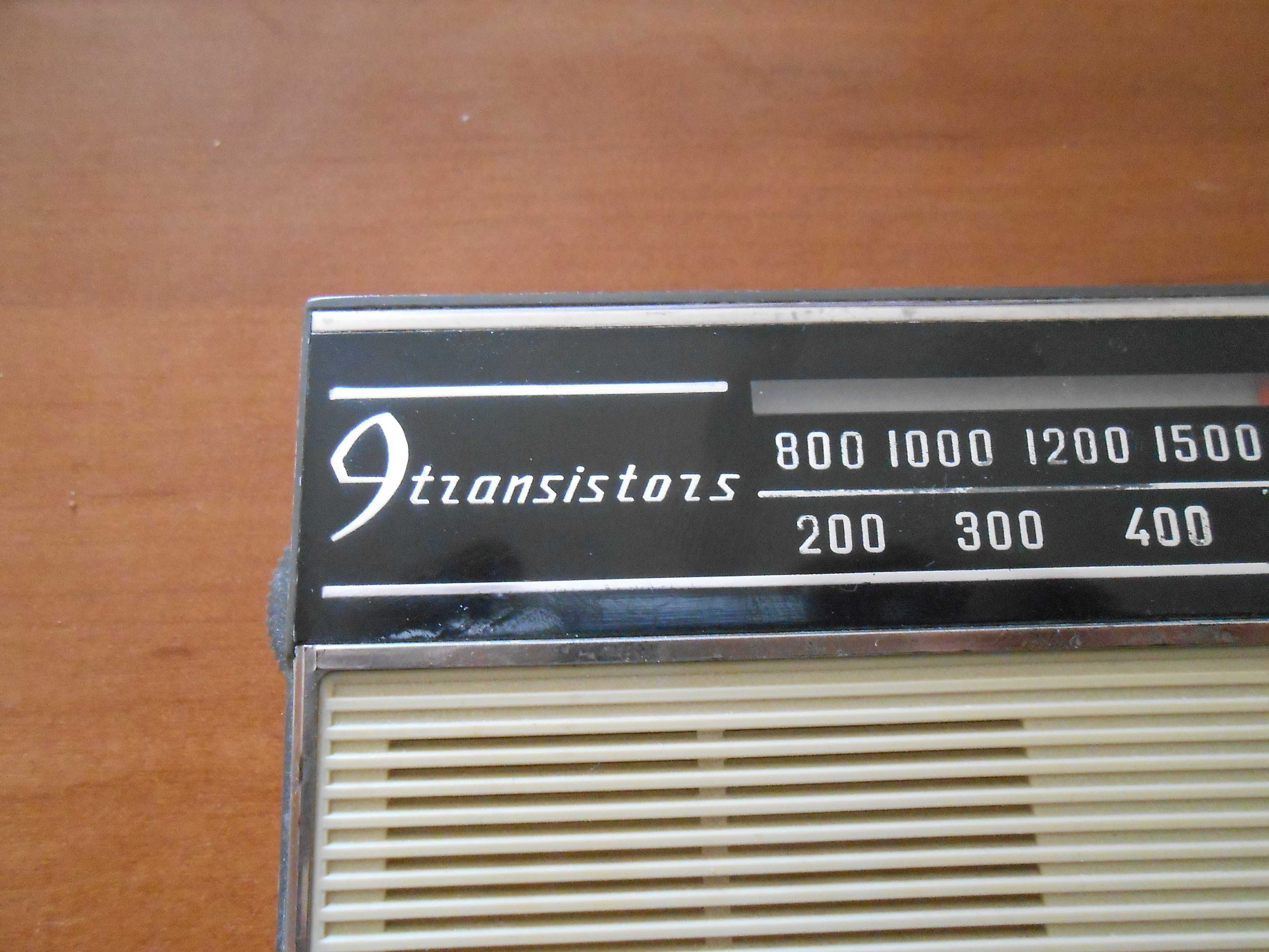 Retro 9 Transistors mini radio 603 PRL Vintage made in ussr cccp