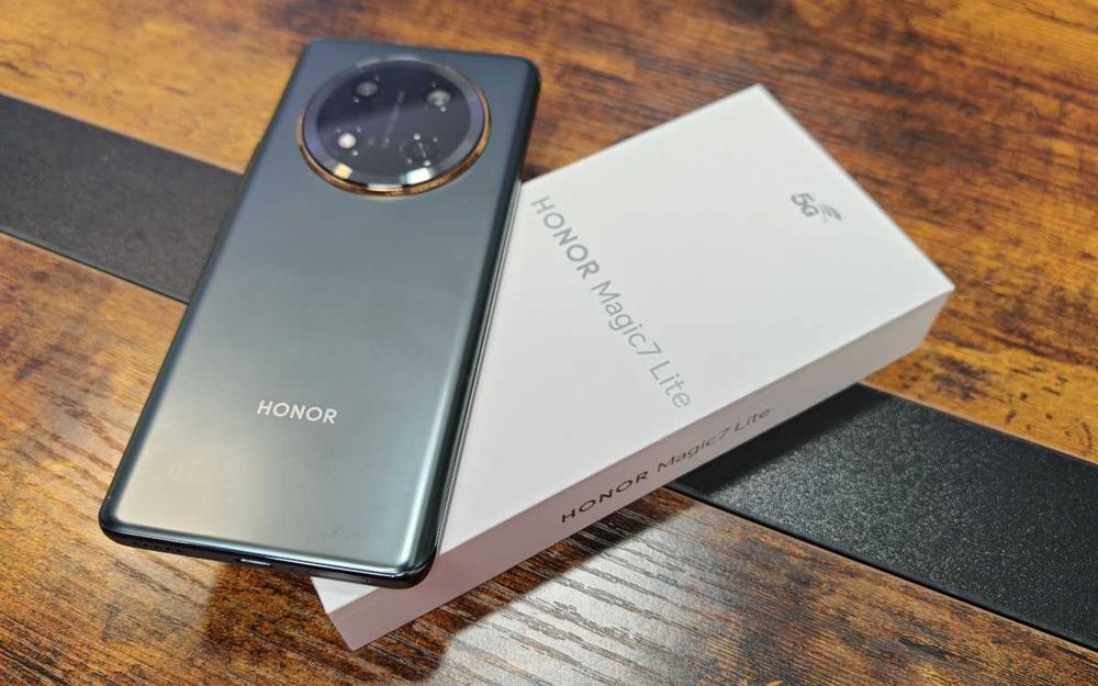 Honor Magic 7 Lite 8gb/256gb Titanium Black Novo
