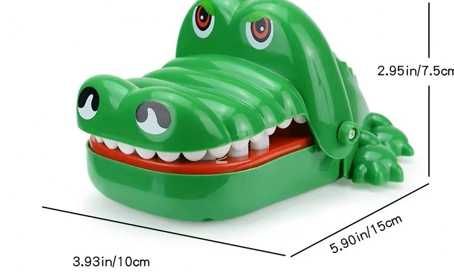 Krokodyl - zabawka dla dzieci - chory ząbek - dentysta - prezent