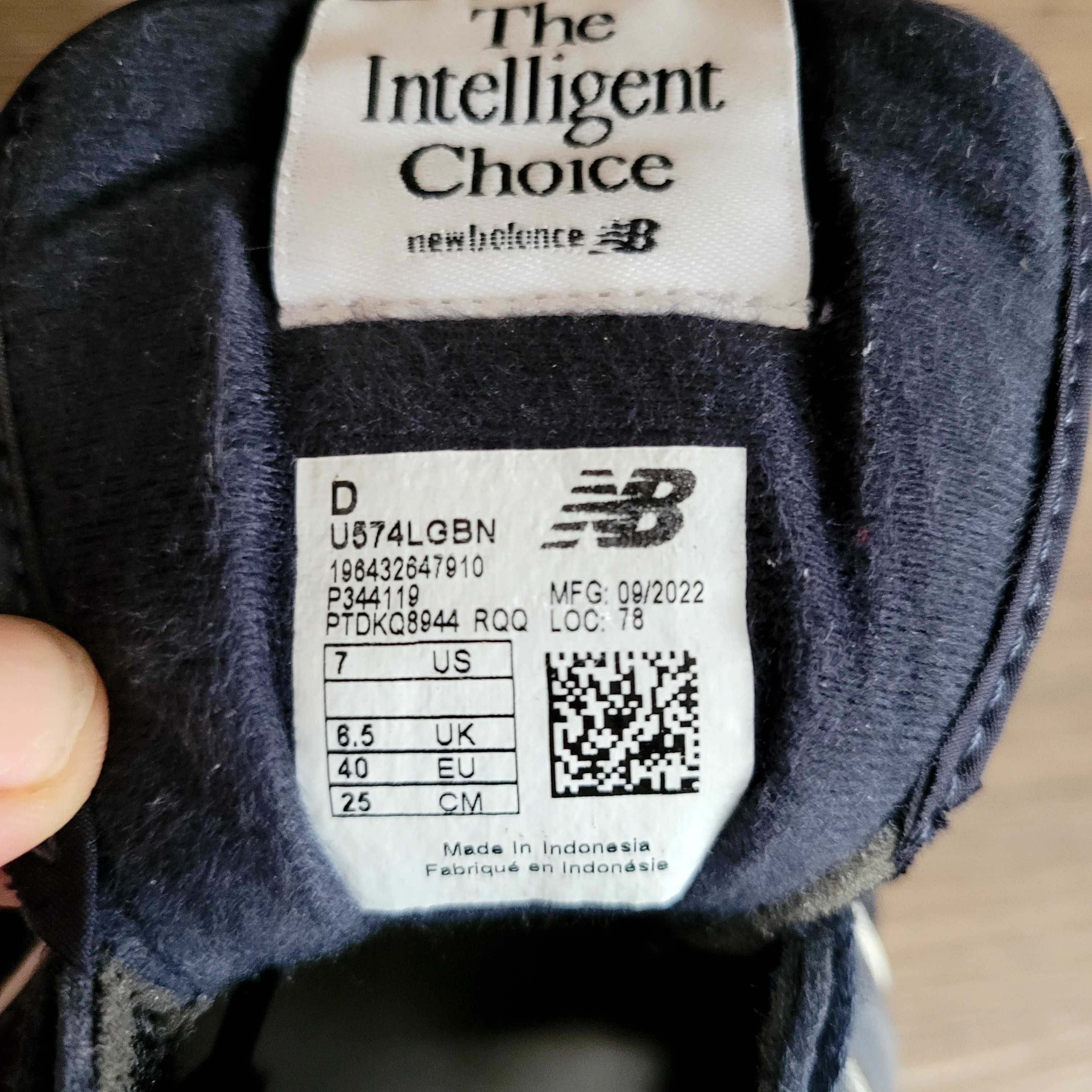 New balance 40 granatowe sneakersy adidasy Inteligent choice premium