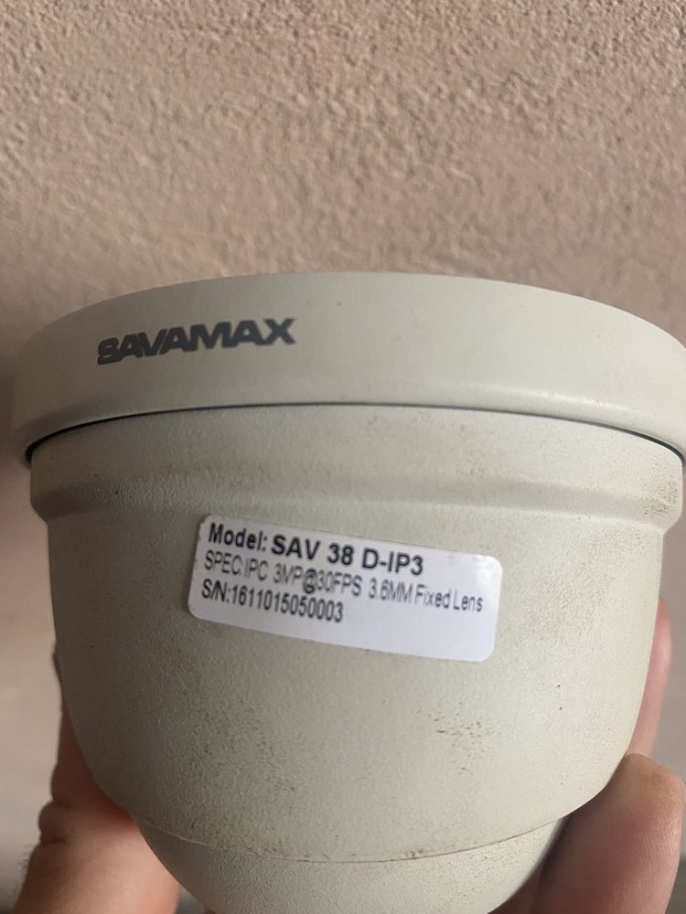 Камера Savamax відеонагляд SAV 38 D-IP3