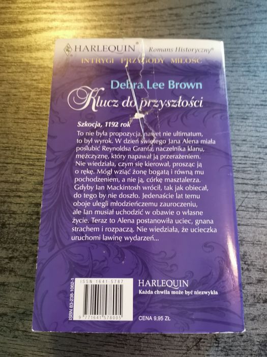 [Harlequin] Klucz do przyszłości Debra Lee Brown [Romans historyczny]