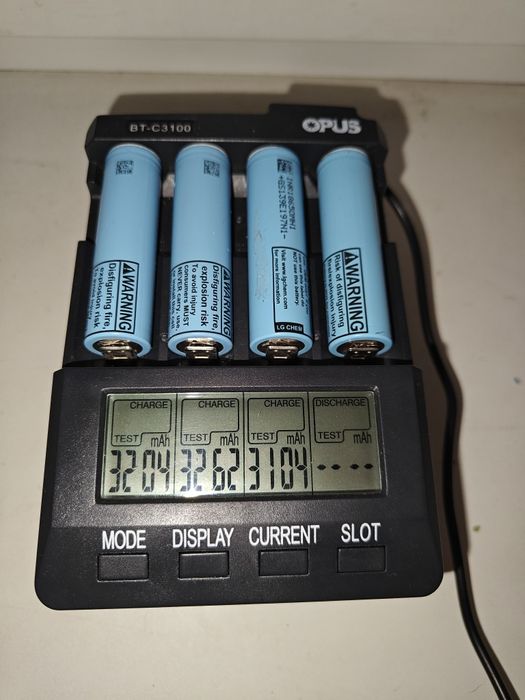 АКБ LG 18650 (2025 рік) (3100+ mAh) 75 грн штука+% олх !