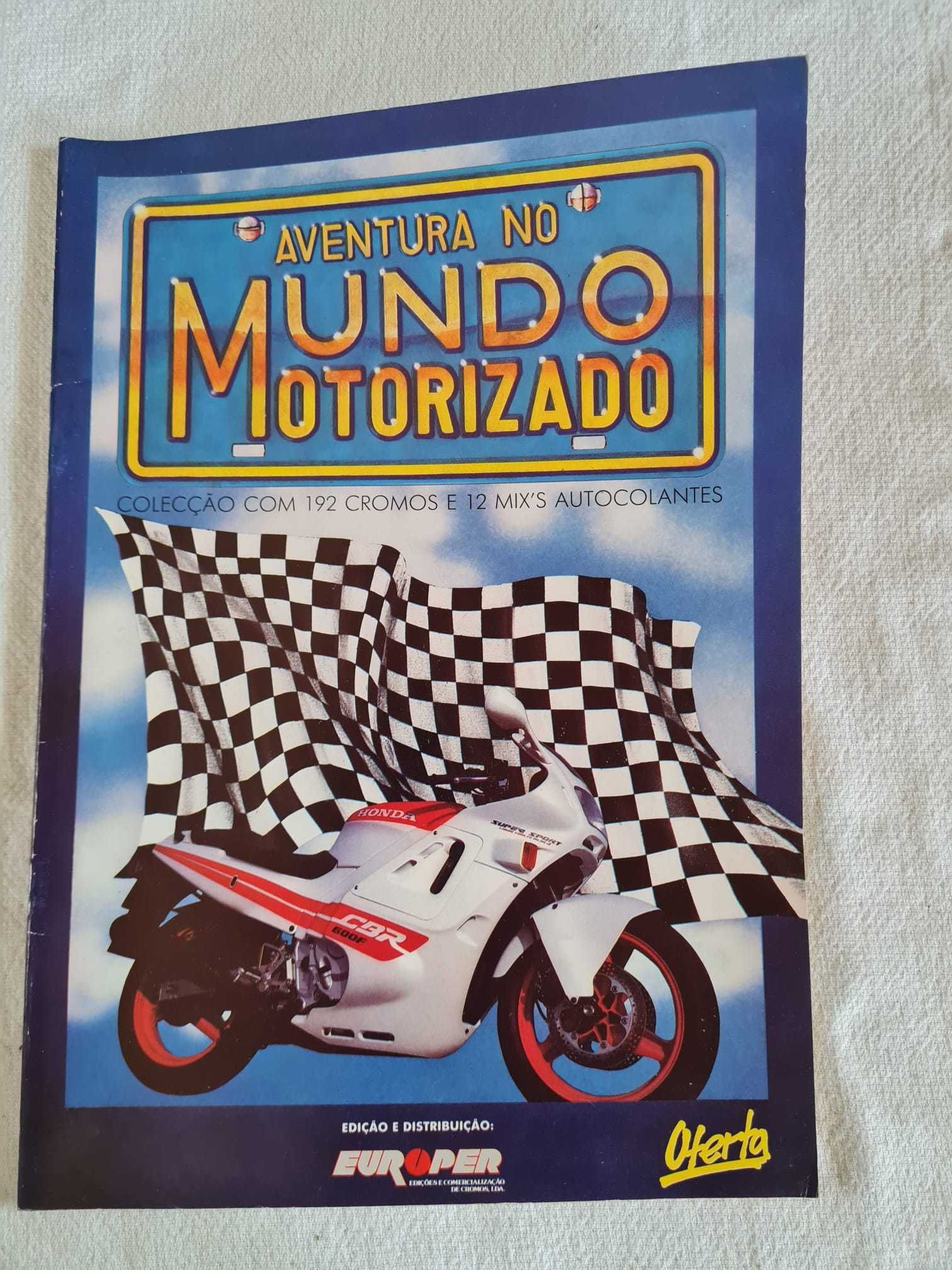 Caderneta  Aventuras no Mundo Motorizado