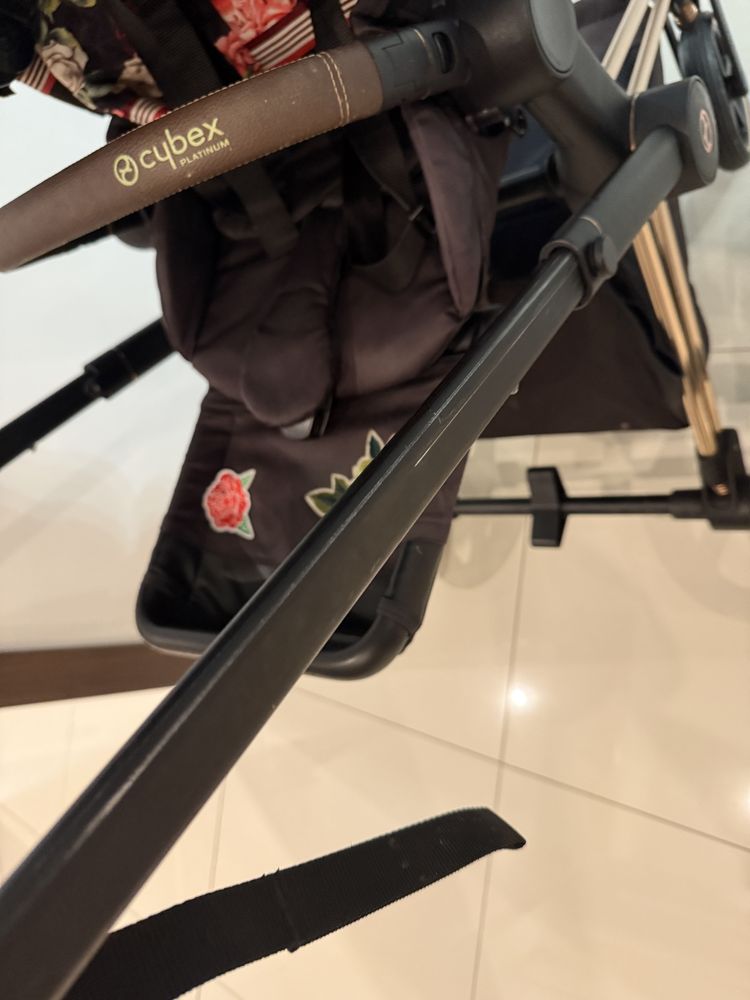 Wozek cybex spacerowka spring blossom