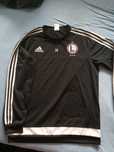 Czarna treningowa bluza adidas Legia Warszawa. Rozmiar L