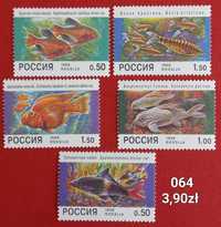 Znaczki pocztowe- fauna/ryby 8- DDR, Brazylia, Turcja, Rosja
