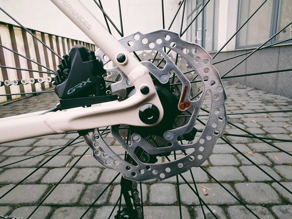 Romet Aspre 2.0, beżowy, rozm. 48, 54, gravel, shimano grx, 2024, -18%