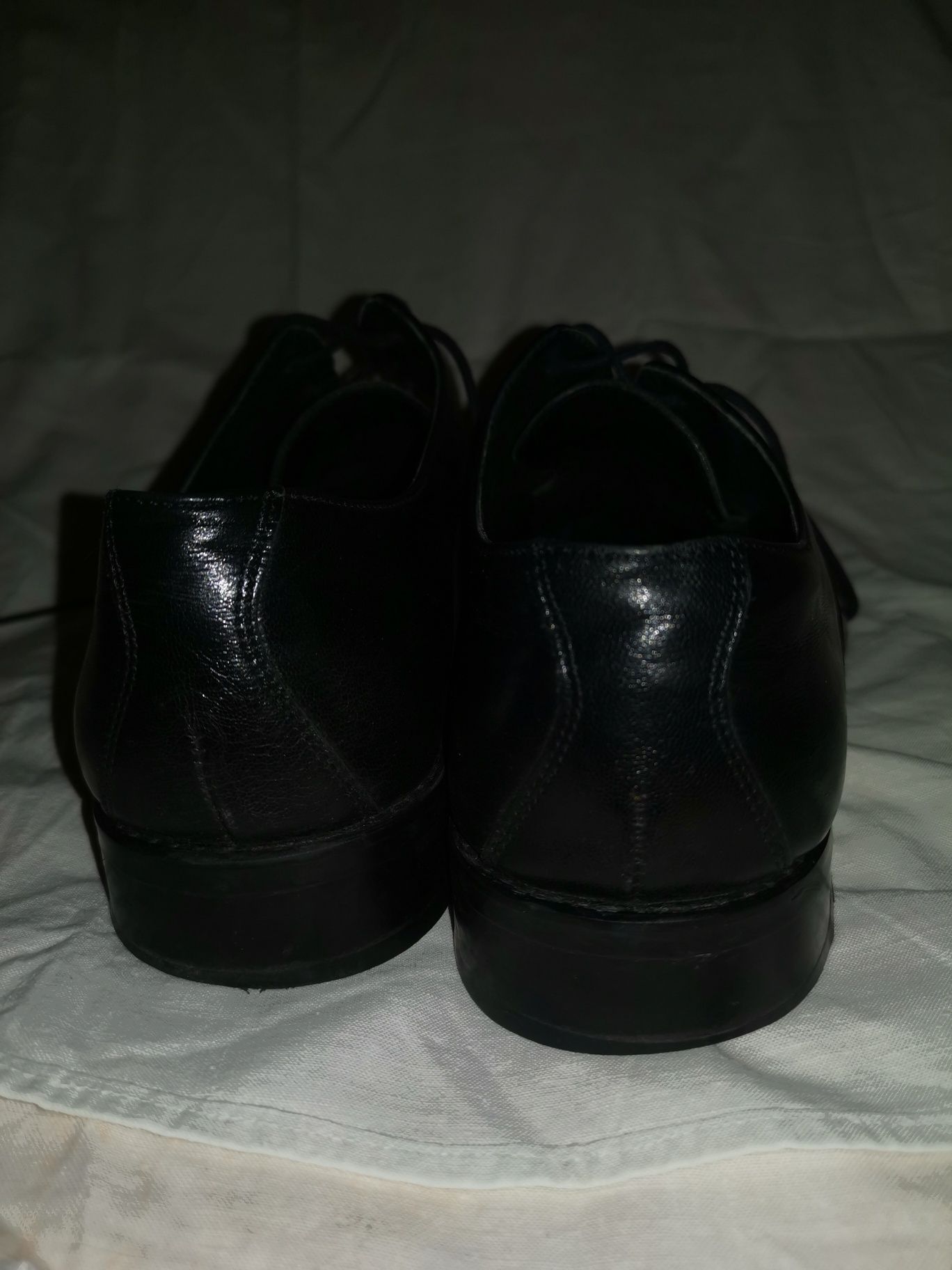Pantofle męskie, wizytowe, czarne,  GIACOMO CONTI